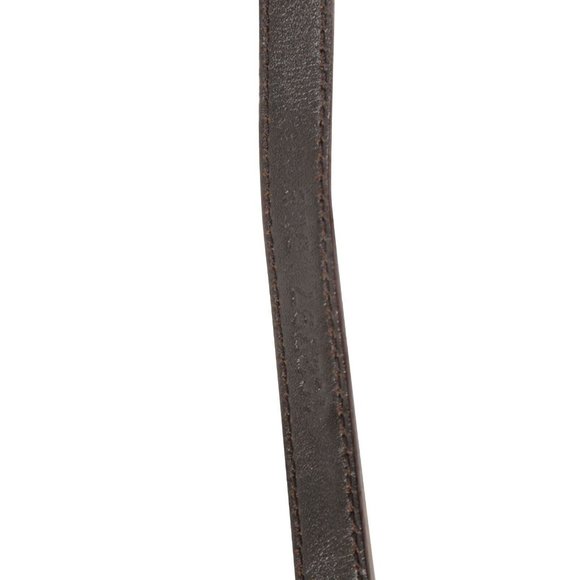 Prada Womens Vintage Python Skinny Belt 85 Brown Tan Exotic Leather Waist Strap - Picture 9 of 10